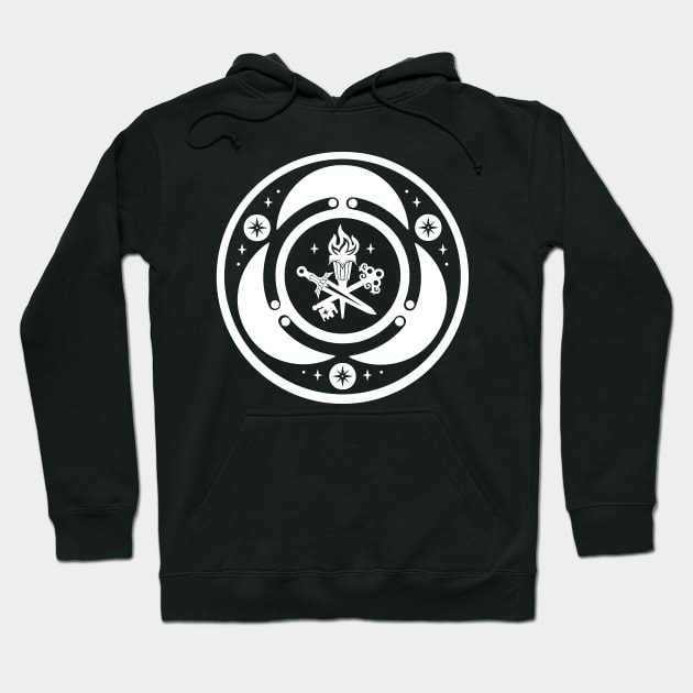 hecate symbol. greek godess sigil. strovolos hekate Hoodie by OccultOmaStore